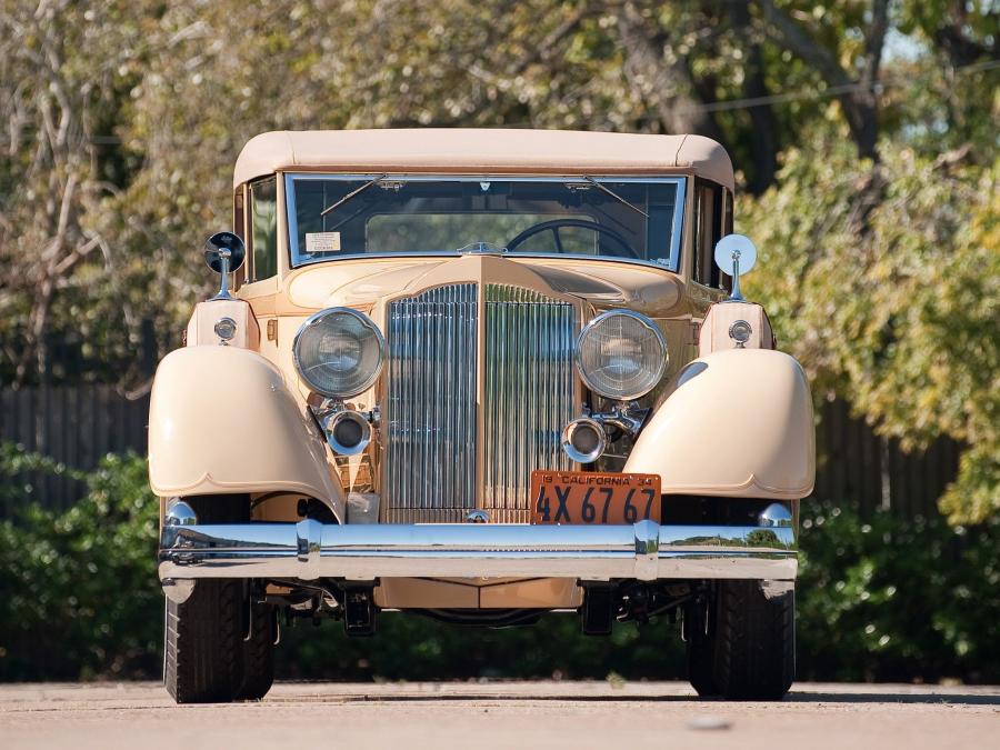  Packard Twelve Convertible Sedan 1934 года  (фото 33 из 44)